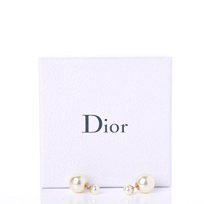Christian Dior Pearl Mise En Dior Tribal Earrings 5 of 5