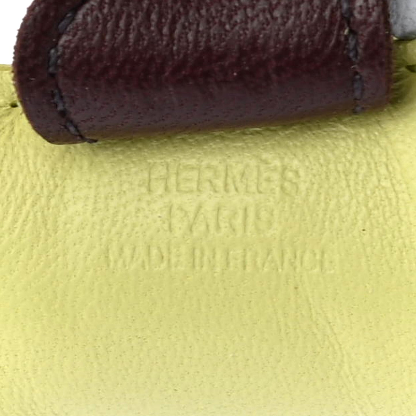 Milo Lambskin Grigri Rodeo Horse Bag Charm PM Jaune Bourgeon Bleu Brume Rouge Sellier