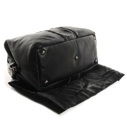 Saint Laurent Coated Lambskin Easy Y Rock Zip Tote Black 4 of 10