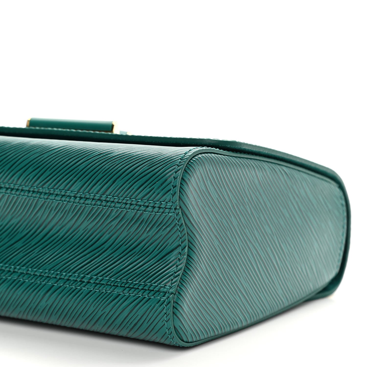 Louis Vuitton Epi Twist Shoulder Bag MM Emeraude 9 of 10