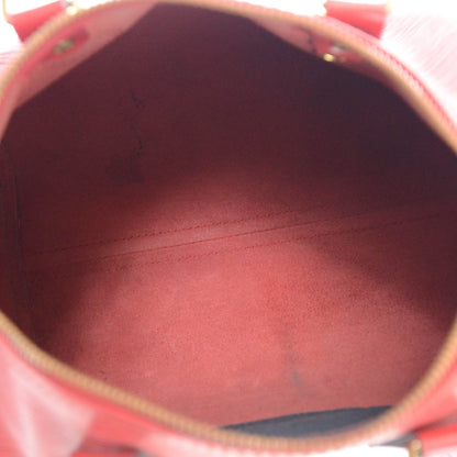 Louis Vuitton Epi Speedy 25 Rouge 8 of 8