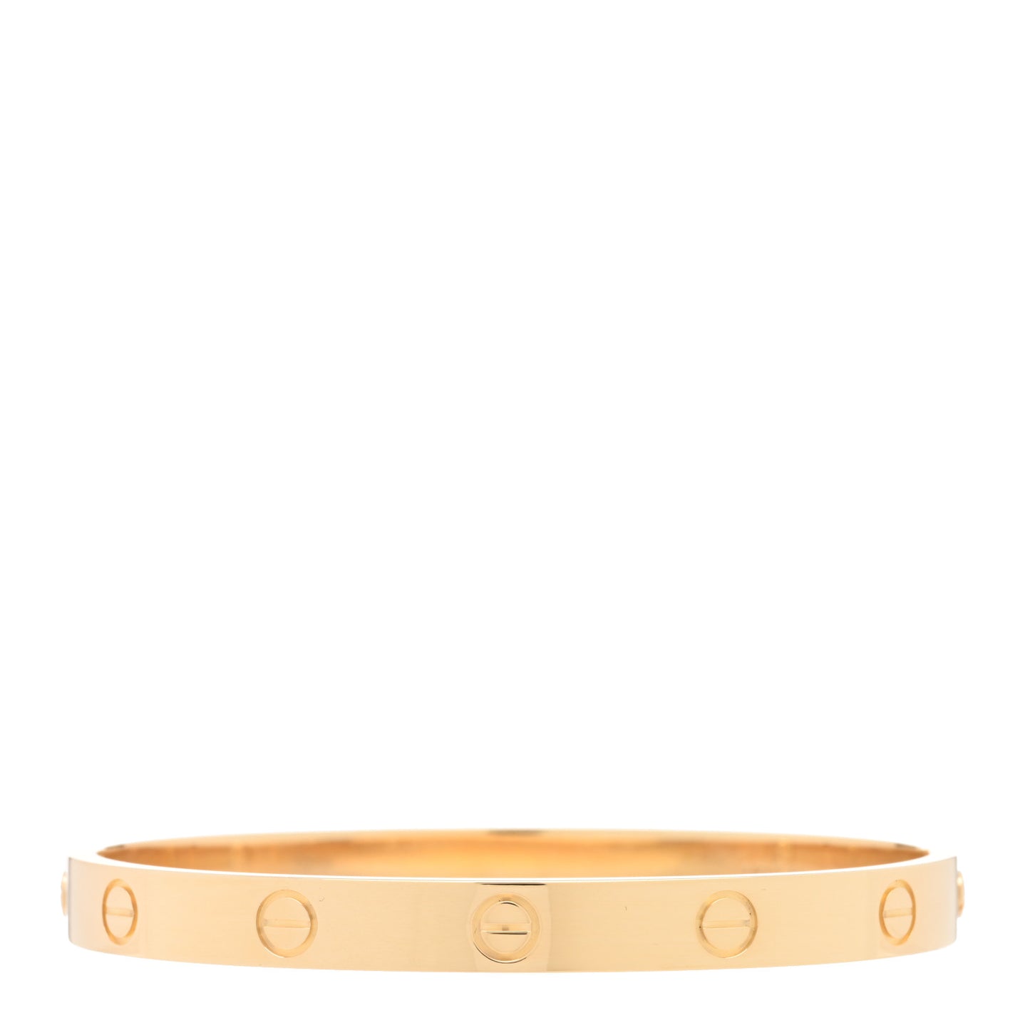 18K Yellow Gold LOVE Bracelet 17