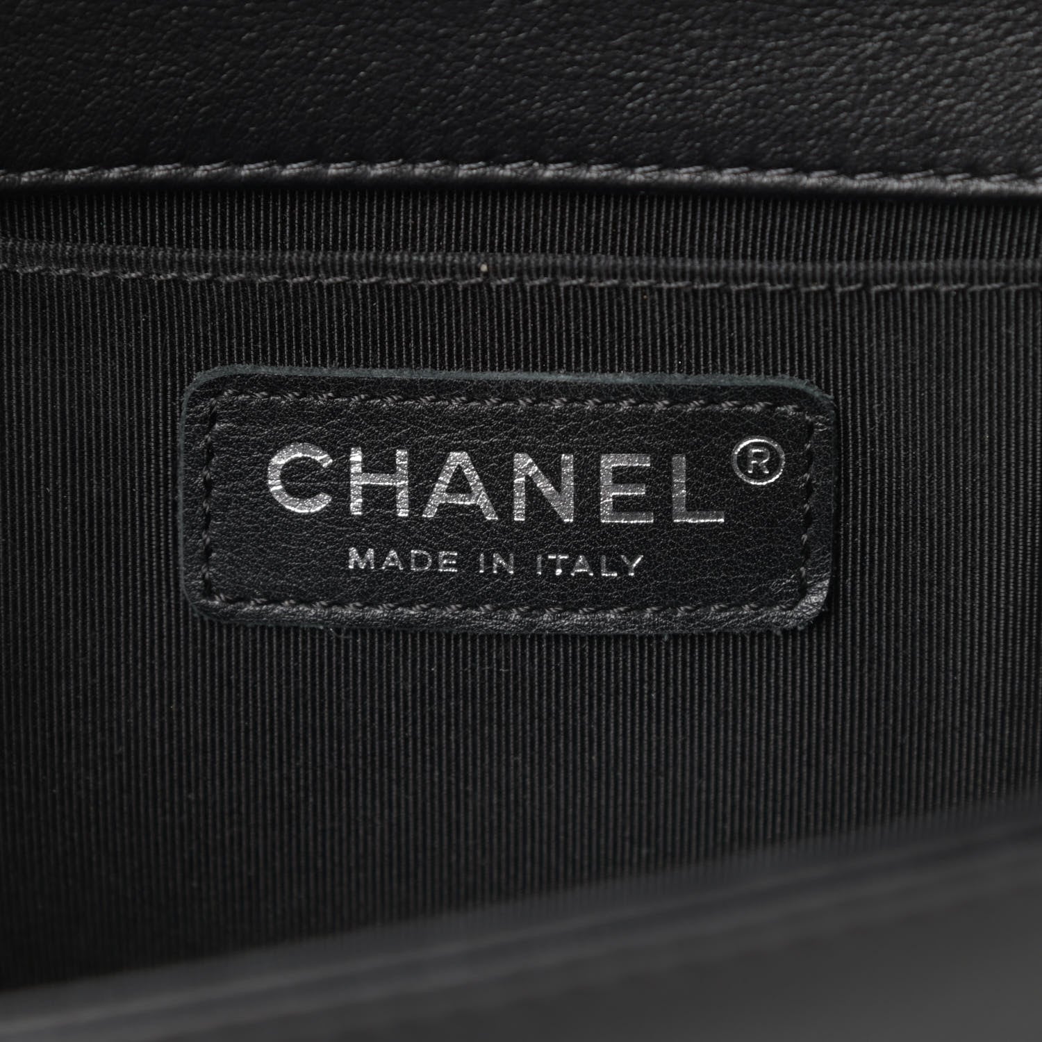 Chanel Calfskin Quilted Medium Boy Flap Black 6 of 11