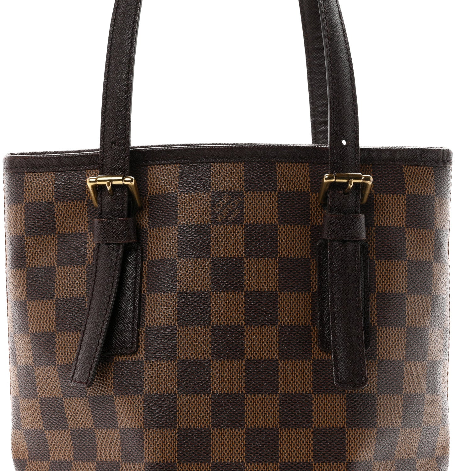 Louis Vuitton Damier Ebene Marais Bucket 23 9 of 11