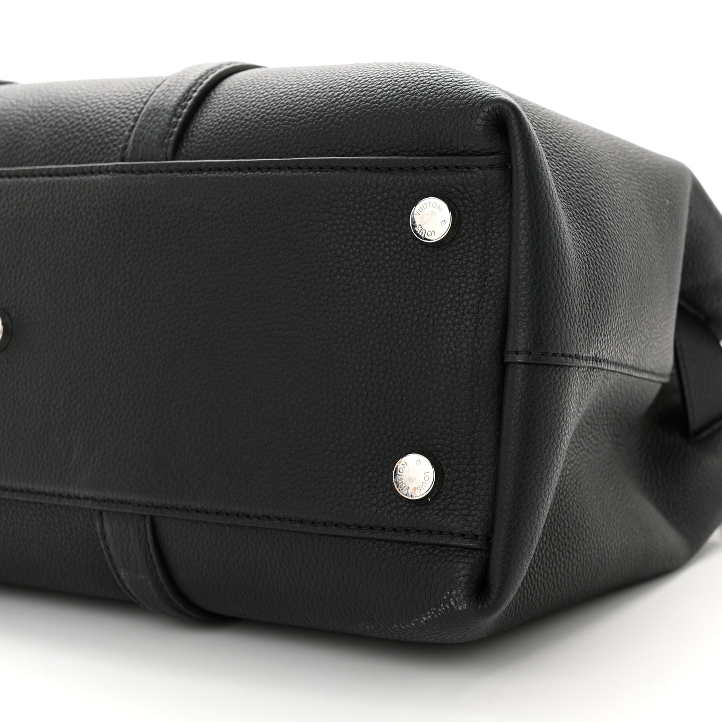 Millesime Calfskin Georges Tote MM Black