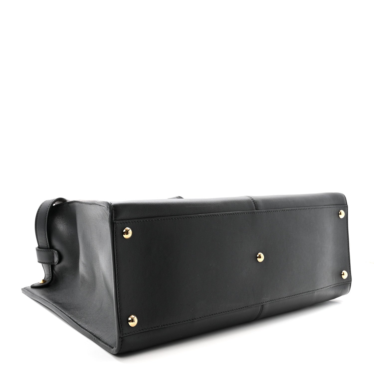Fendi Vitello Seta Century Large Peekaboo X-Lite Black Fragola 4 of 10