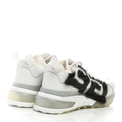 Givenchy X CHITO Calfskin GIV 1 Runners Sneakers 37.5 White Black 4 of 10