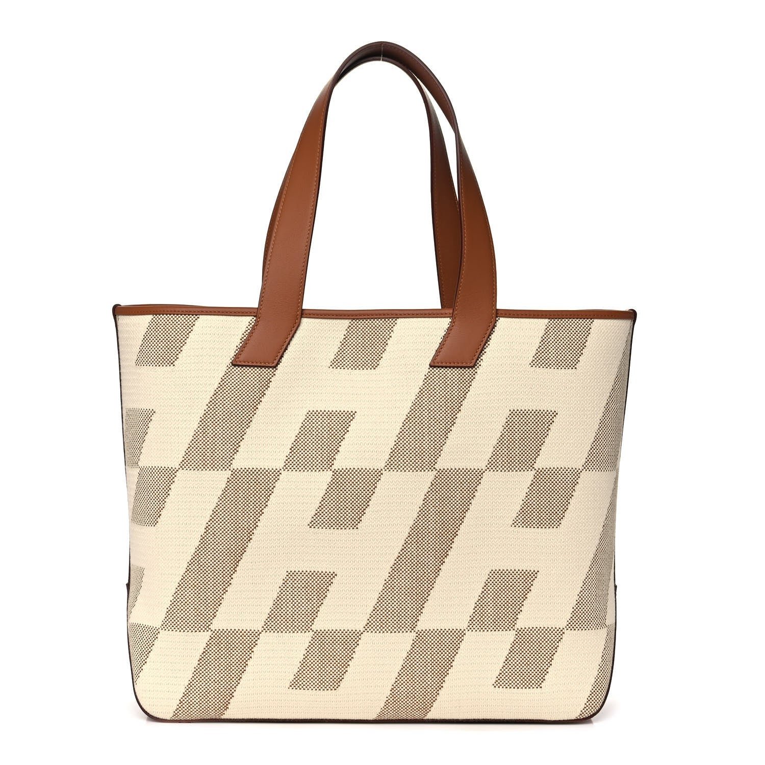 Hermes Swift H Canvas Cabas H En Biais 40 Ecru Naturel Gold 1 of 13