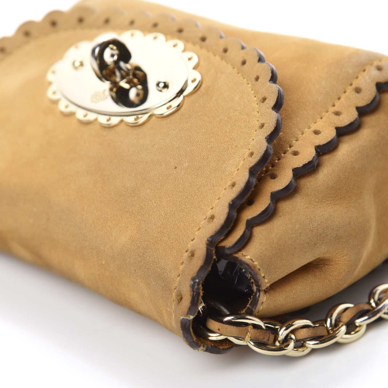 Mulberry Smooth Nubuck Mini Cookie Flap Ochre 9 of 13