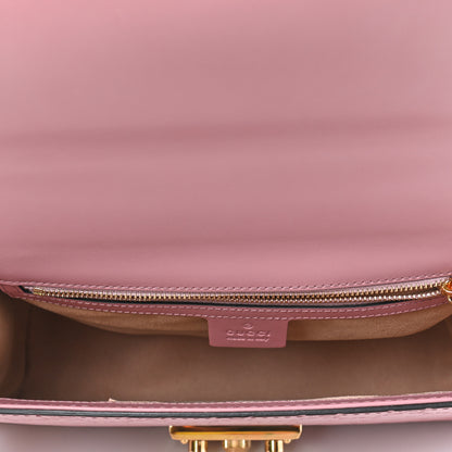 Gucci Guccissima Signature Medium Padlock Shoulder Bag Rose Baby Candy 4 of 4
