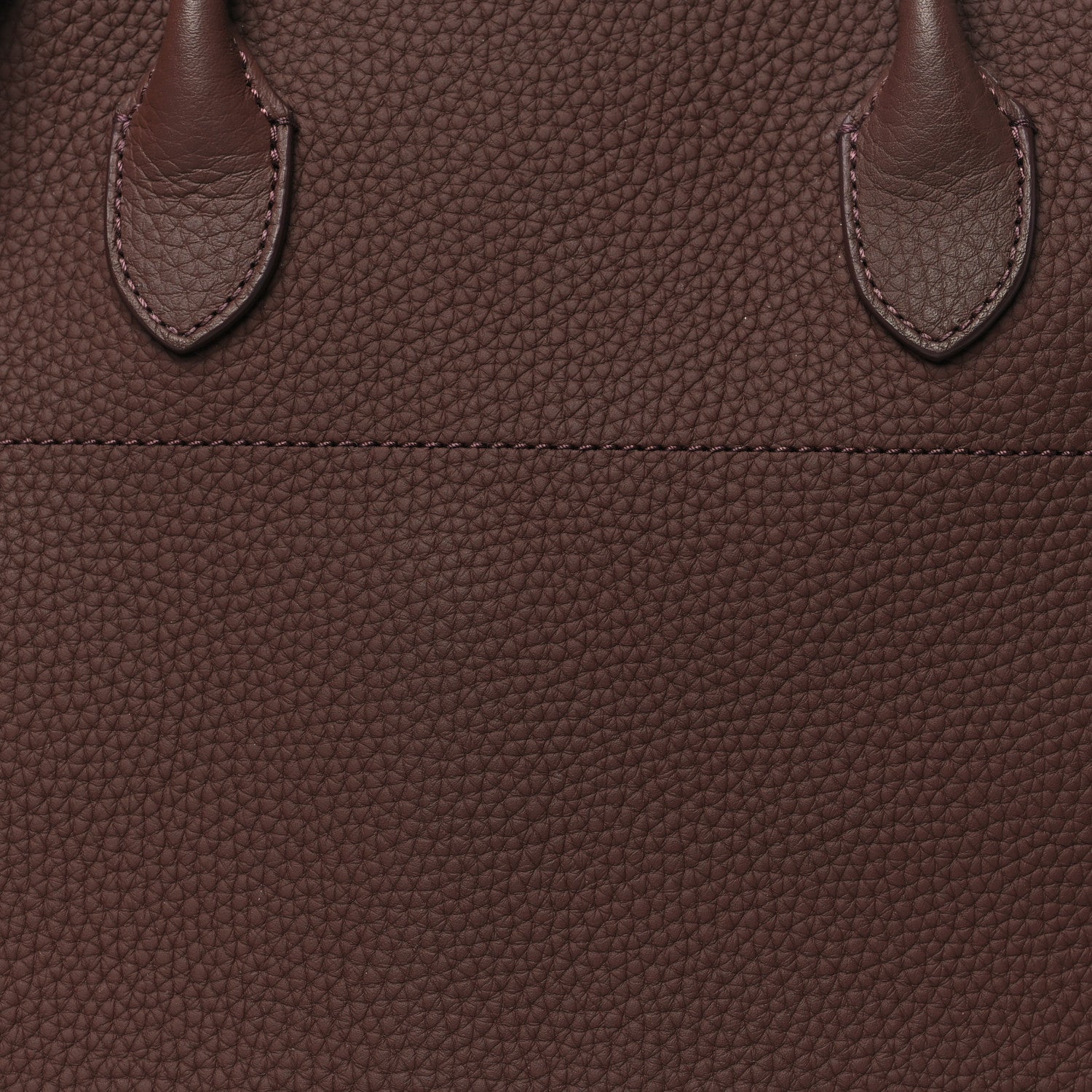 The Row Matte Grained Calfskin Soft Margaux 12 Dark Mocha 7 of 9