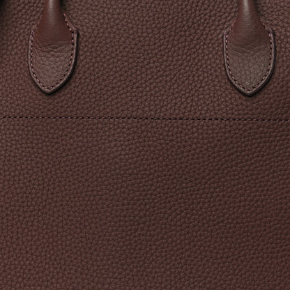 The Row Matte Grained Calfskin Soft Margaux 12 Dark Mocha 7 of 9