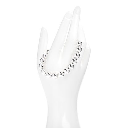 Tiffany Sterling Silver 10mm HardWear Ball Bracelet 2 of 4
