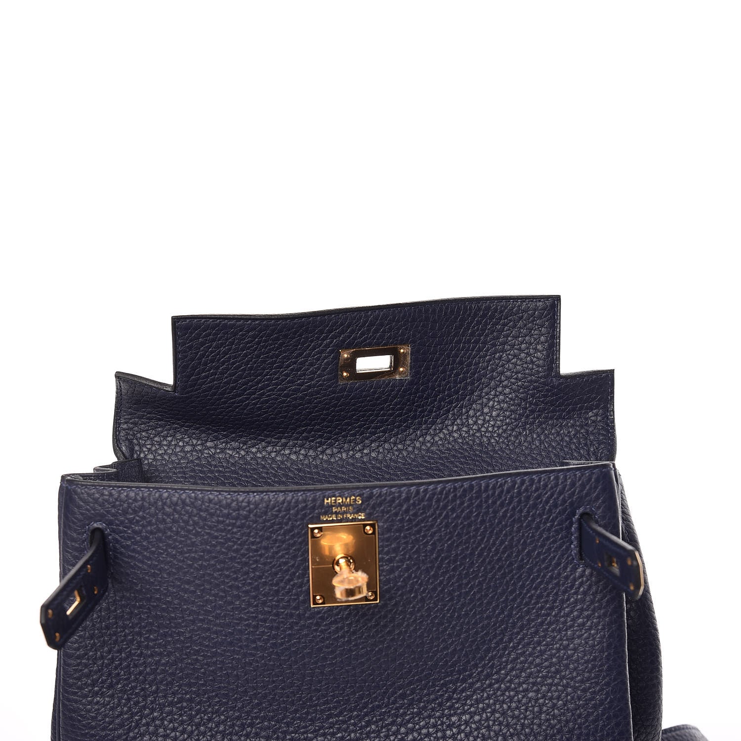 Hermes Togo Kelly Ado Backpack Bleu Nuit 13 of 32