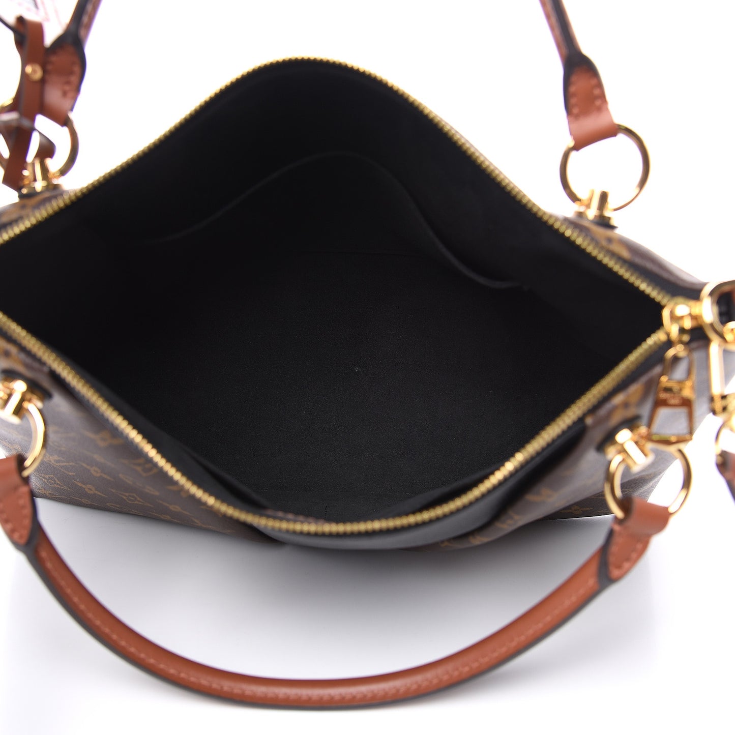 Monogram V Tote MM Black