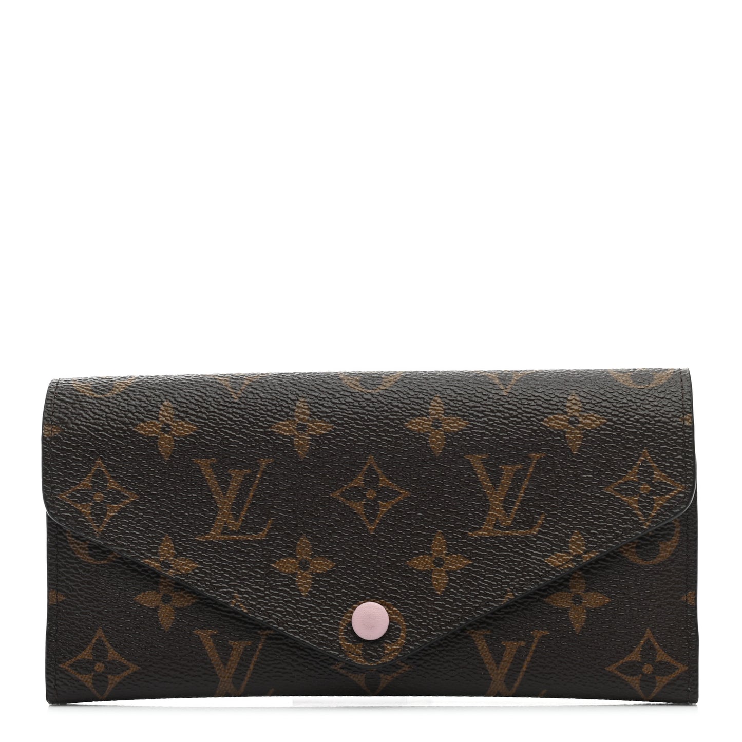 Monogram Josephine Wallet Rose Ballerine