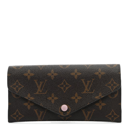 Louis Vuitton Monogram Josephine Wallet Rose Ballerine 1 of 9