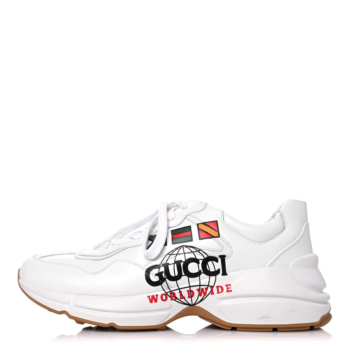 Calfskin Worldwide Mens Rhyton Sneakers 8 Great White