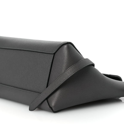 Celine Grained Calfskin Micro Belt Bag Grey 10 of 12