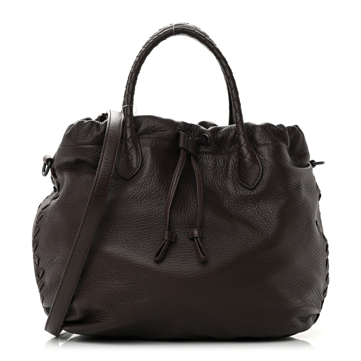Bottega Veneta Cervo Intrecciato Satchel Ebano 1 of 17