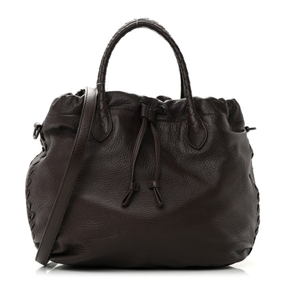 Bottega Veneta Cervo Intrecciato Satchel Ebano 1 of 17