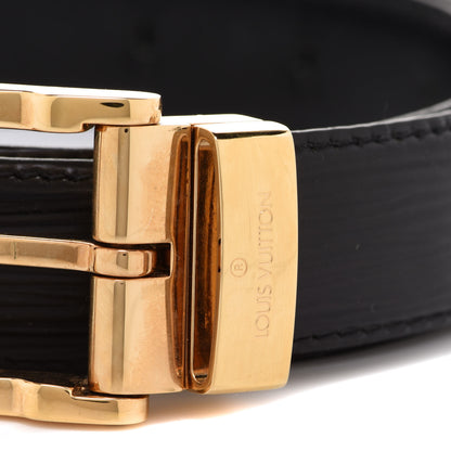 Louis Vuitton Epi Classique Belt 85 34 Black 4 of 7