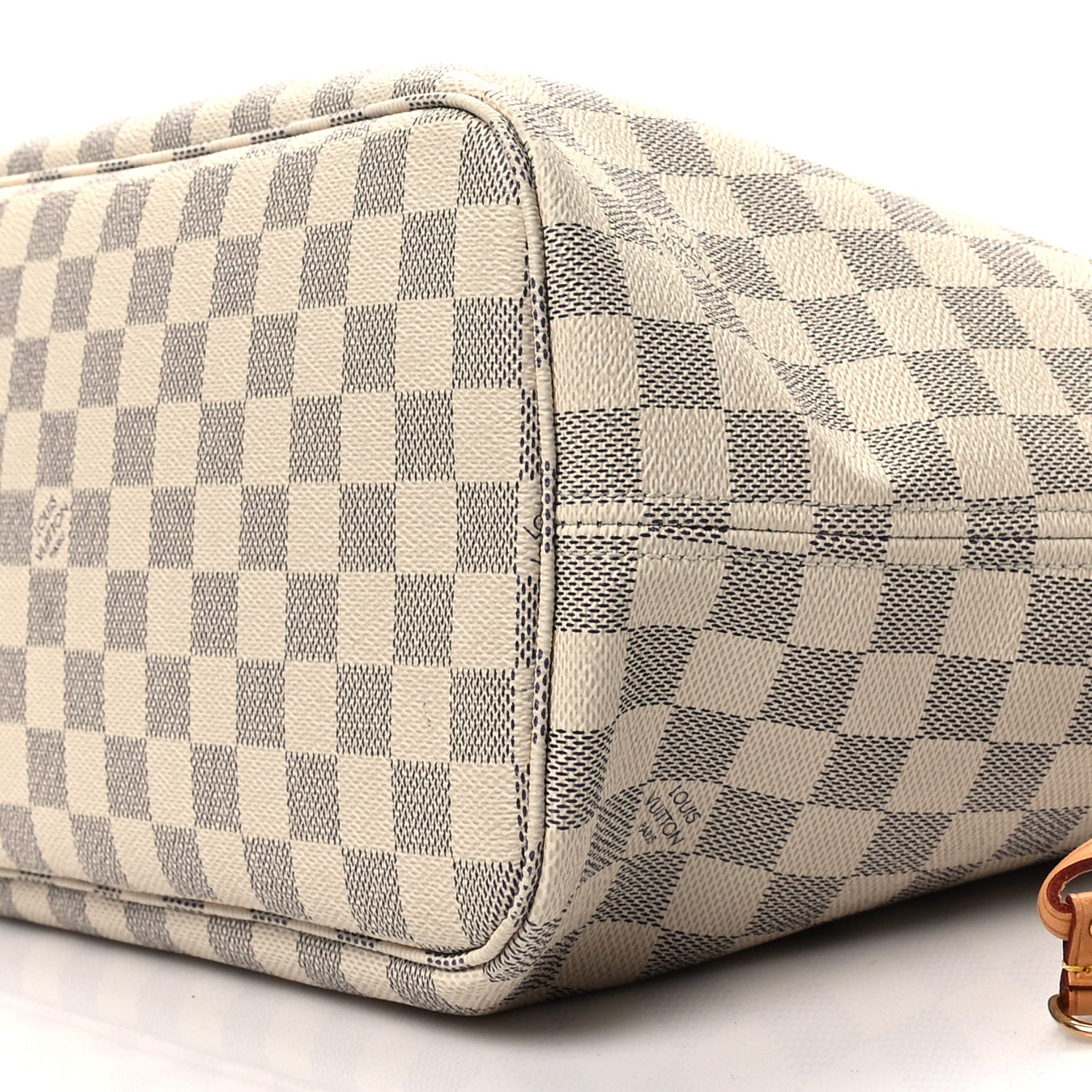 Louis Vuitton Damier Azur Neo Neverfull MM Rose Ballerine 8 of 8