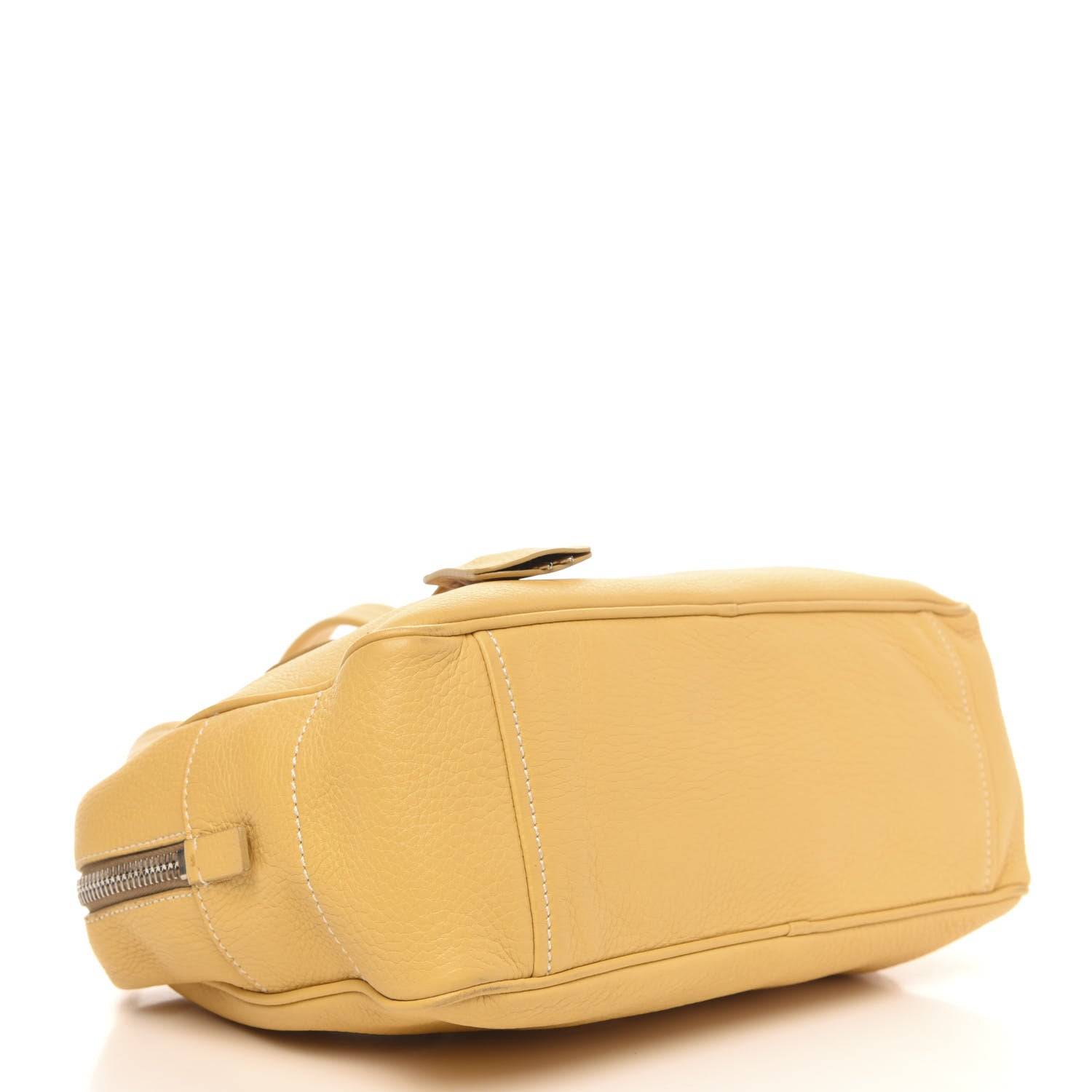 Prada Cervo Deerskin Bauletto Yellow 4 of 13