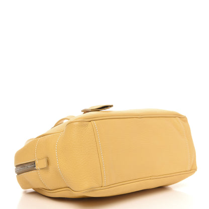 Prada Cervo Deerskin Bauletto Yellow 4 of 13