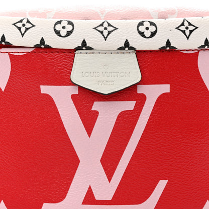 Louis Vuitton Monogram Giant Bumbag Rouge 9 of 13