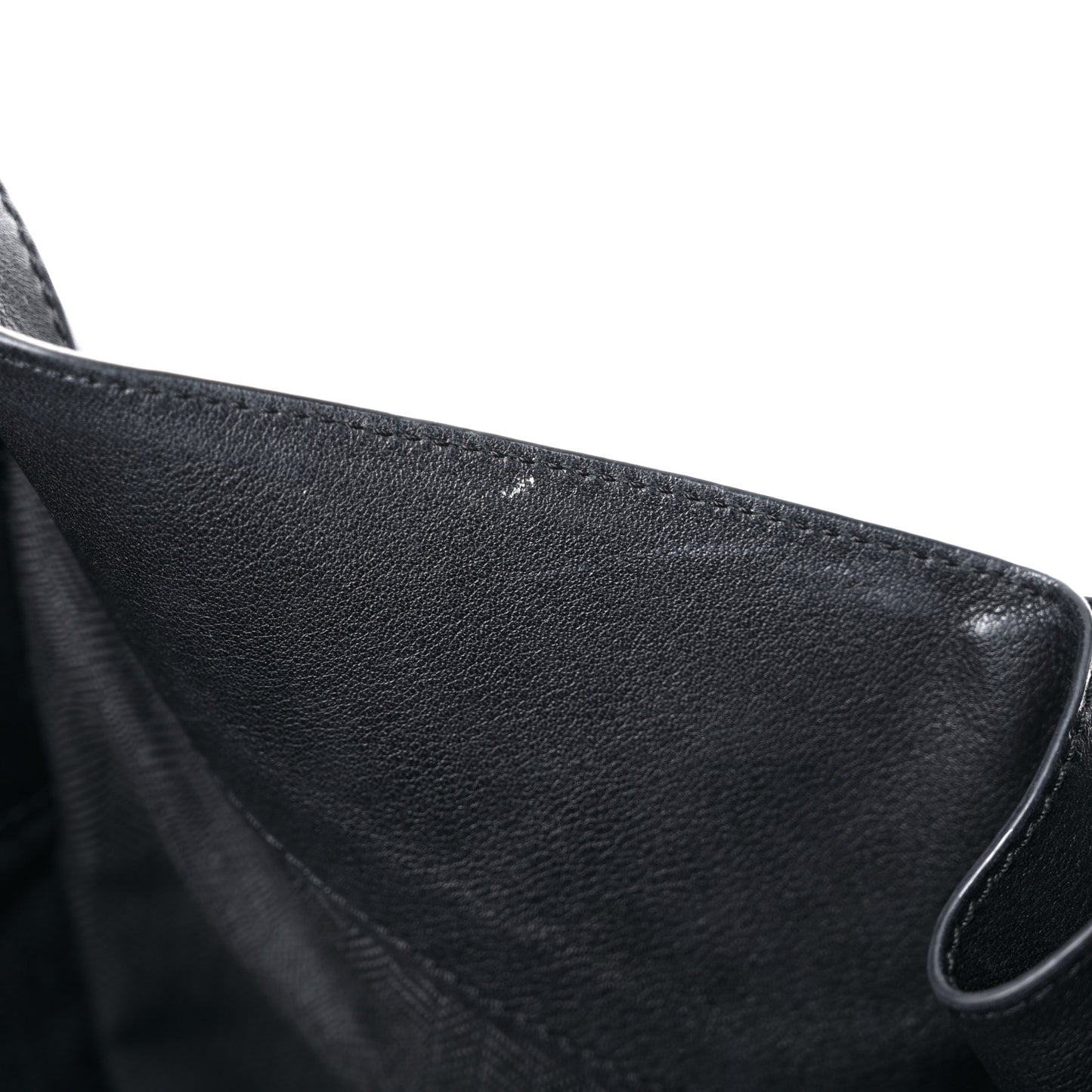 Calfskin Small Hammock Shoulder Bag Black