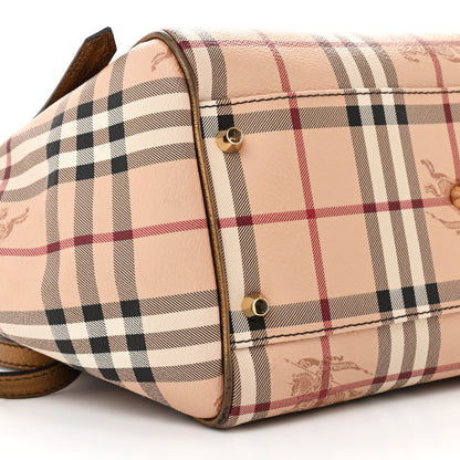 Burberry Haymarket Check Small Canterbury Tote Bronze 10 of 16
