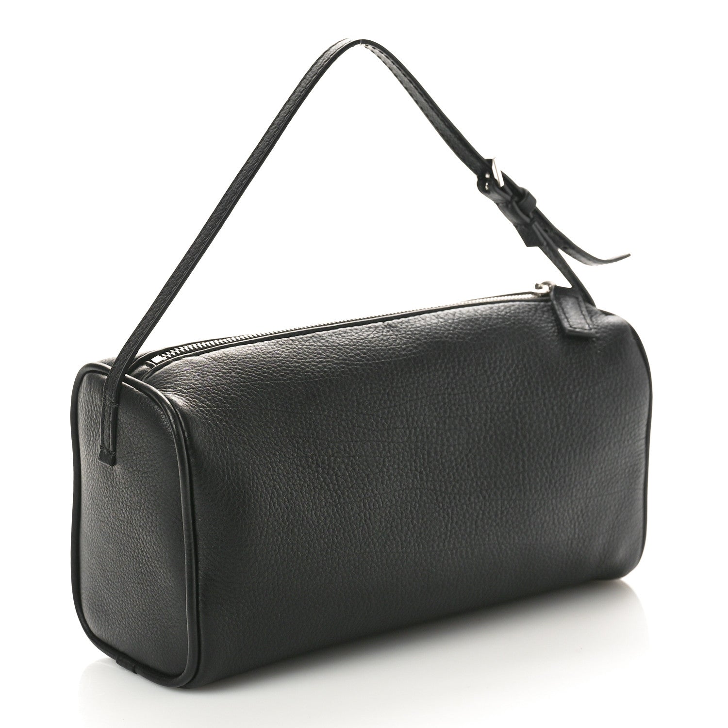 The Row Grained Calfskin 90's Bag Black 3 of 8