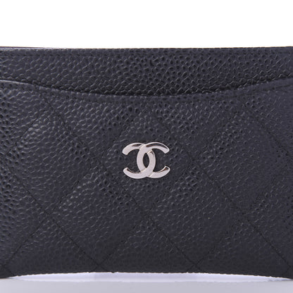 Chanel Caviar Quilted Card Holder Black 11 of 12