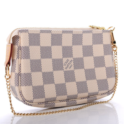 Louis Vuitton Damier Azur Mini Pochette Accessories 3 of 7