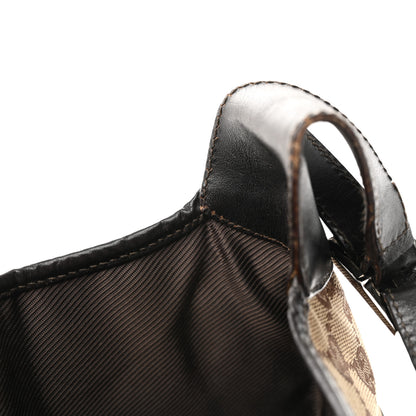 Gucci Monogram Web Small Jackie O Hobo Dark Brown 13 of 18