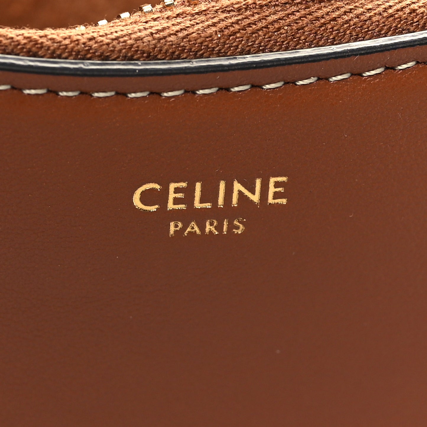 Smooth Calfskin Medium Strap Ava Shoulder Bag Tan