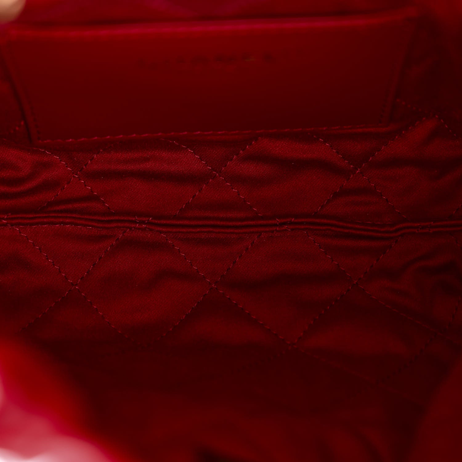 Chanel Shiny Calfskin Quilted Mini Chanel 22 Red 5 of 10