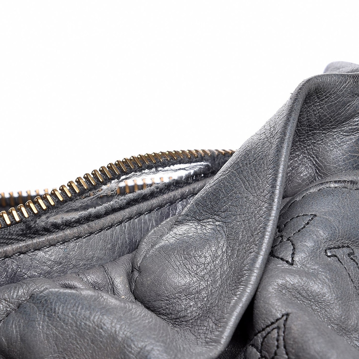 Lambskin Nimbus Olympe GM Anthracite