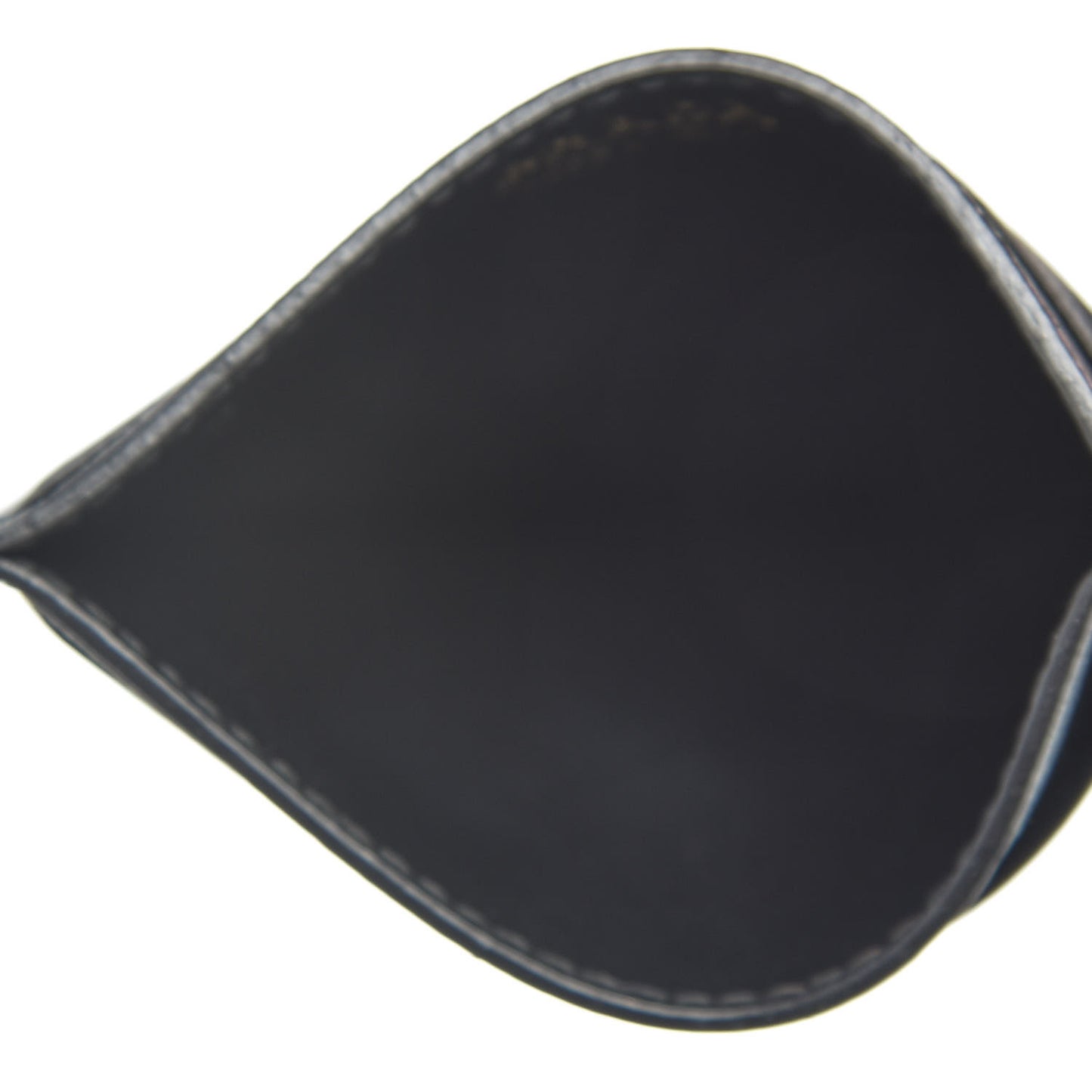 Saffiano Shine Monochrome Card Holder Black