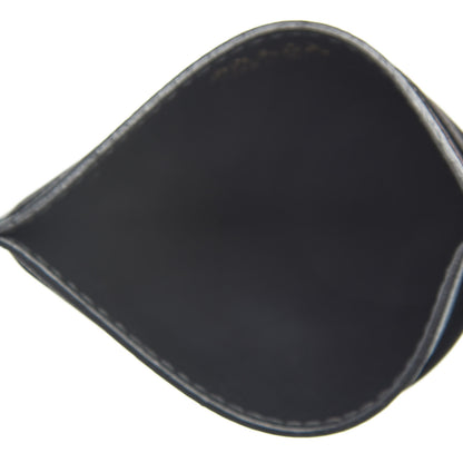 Prada Saffiano Shine Monochrome Card Holder Black 5 of 9