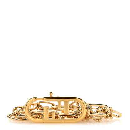 Fendi Metal O'Lock Strap You Gold 1 of 5