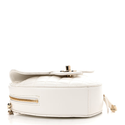 Chanel Lambskin Quilted CC In Love Heart Bag White 4 of 10