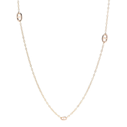 Hermes 18K Rose Gold Farandole Necklace 80 1 of 6