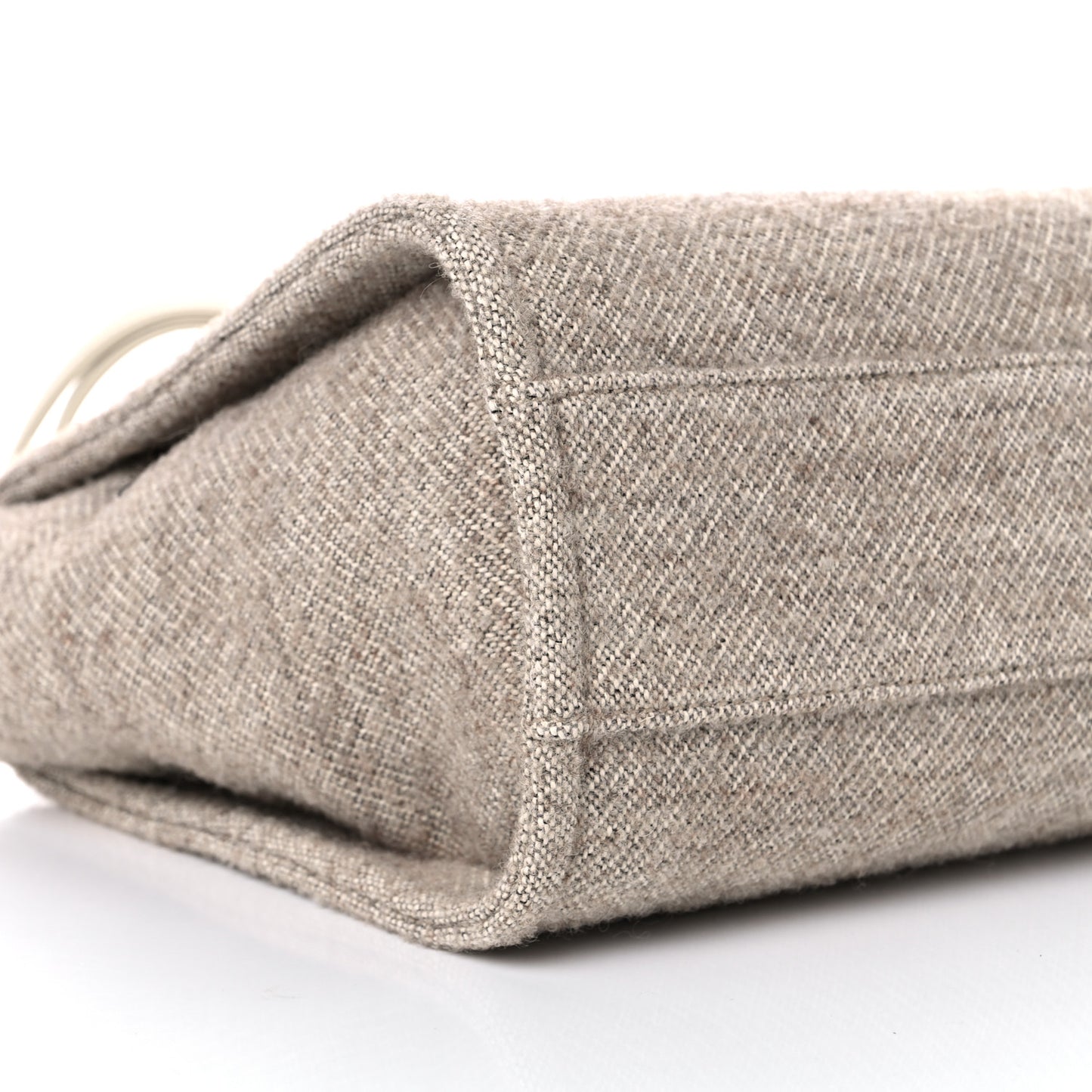 Mixed Fibers Small Deauville Tote Light Grey