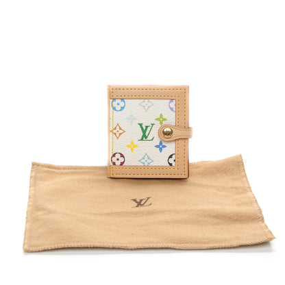 Louis Vuitton Monogram Multicolor 2 Photo Frame Wallet White 6 of 6