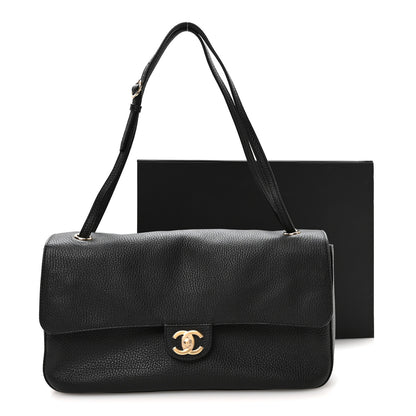 Chanel Grained Calfskin Small Souplissimo Maxi Flap Black 11 of 11