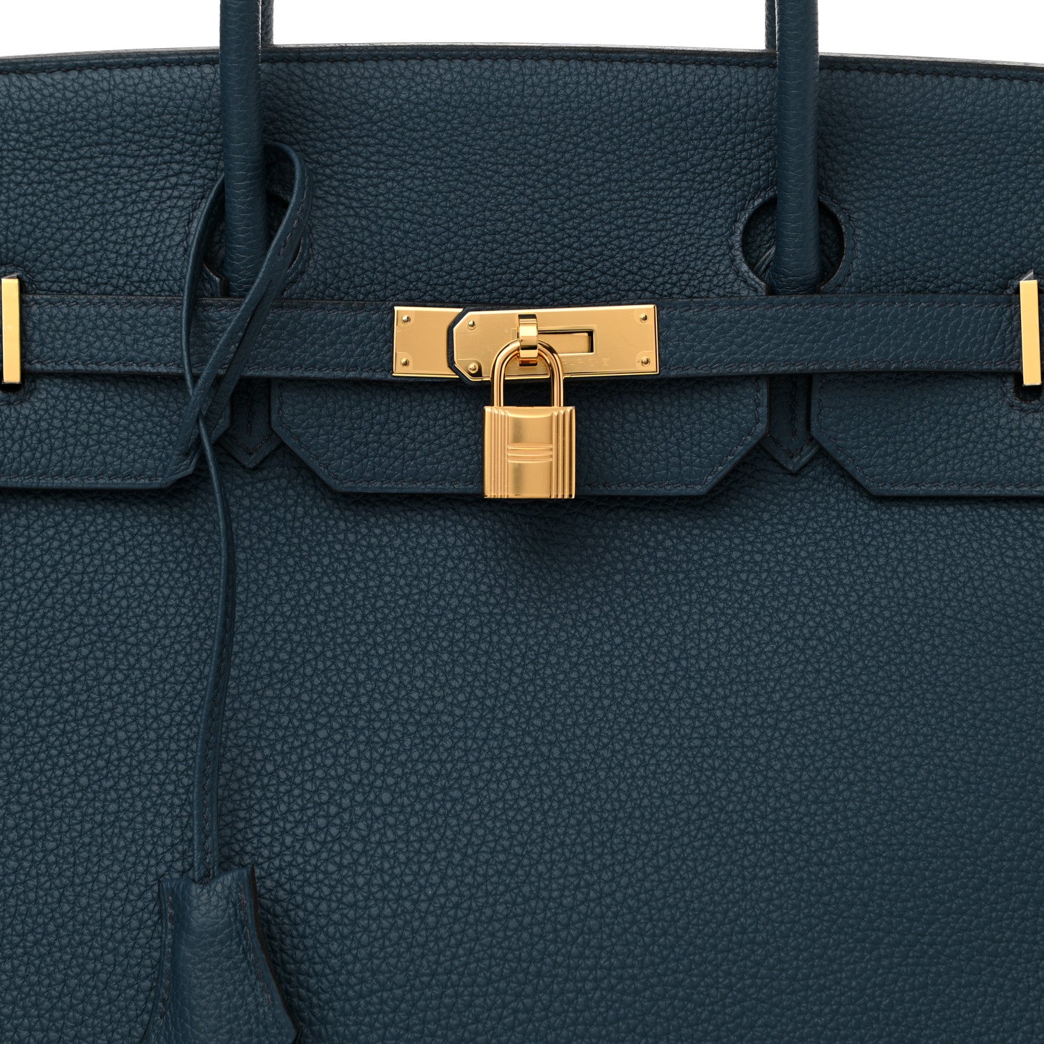 Hermes Togo Birkin 40 Bleu De Prusse 8 of 10