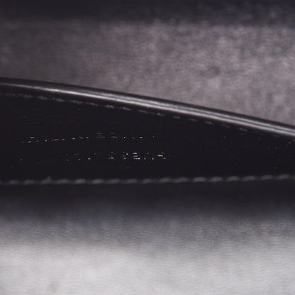 Saint Laurent Suede Small Classic Monogram Kate Tassel Satchel Black 7 of 8