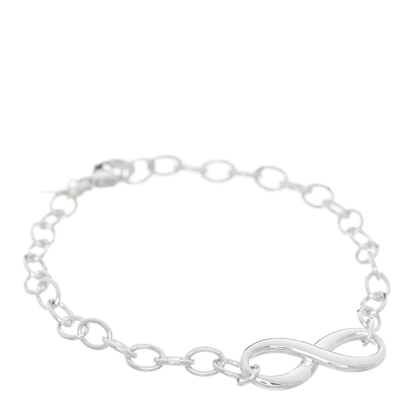 Sterling Silver Infinity Chain Bracelet